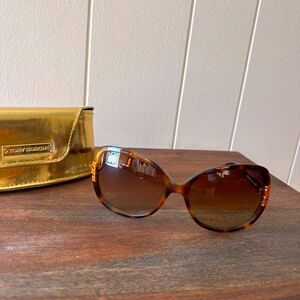 Tory Burch Oversized Gradient Sunglasses